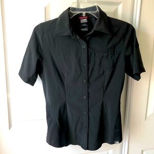 The North Face Black Buttondown Top
